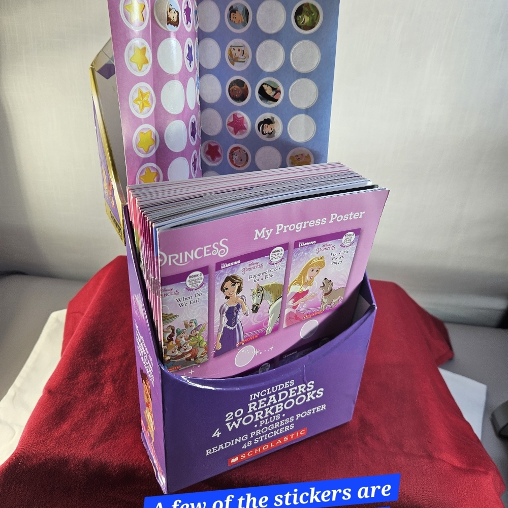 Disney Princess Phonics and Sight Words Collection See Pictures For Details - Picture 15 of 15